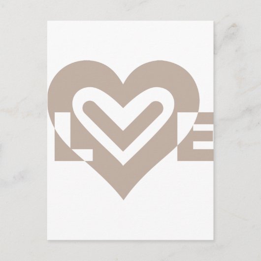 グレーの愛 ポストカード (正面)