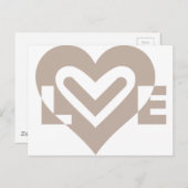 グレーの愛 ポストカード (正面/裏面)