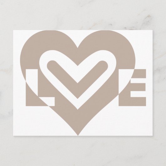 グレーの愛 ポストカード (正面)