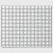 グレーの折り返し紙 ラッピングペーパー (フラット)