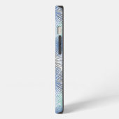 グレーの星 iPhoneケース (左側面)