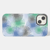 グレーの星 iPhoneケース (裏面横)