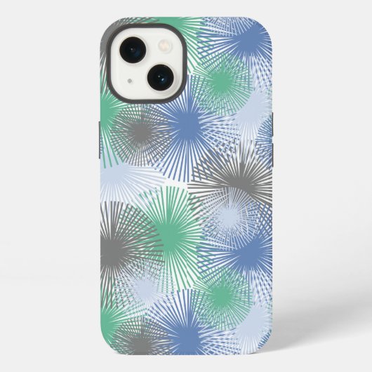 グレーの星 iPhoneケース (裏面)