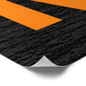 グレーの木感動的の可能性なし ポスター (角)