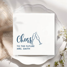 グレーの未来のミセス モダン ブライダル シャワー