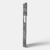 グレーの溝深いレトロファンキースワールヴィンテージを絞る Case-Mate iPhoneケース (裏面 / 右)
