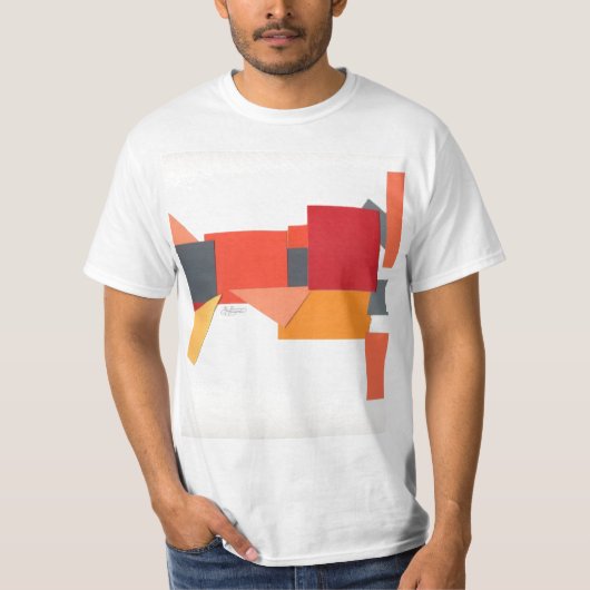 グレーの男性のTシャツのスタイリン Tシャツ (正面)