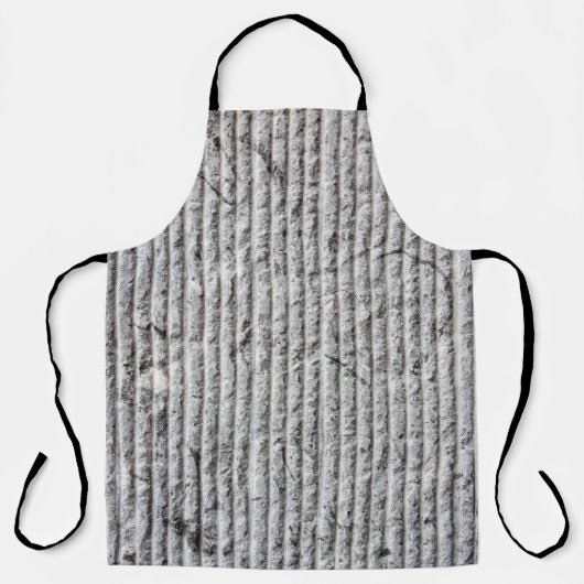 グレーの石壁のテクスチャ。~を使った石垣の質感 エプロン (正面)