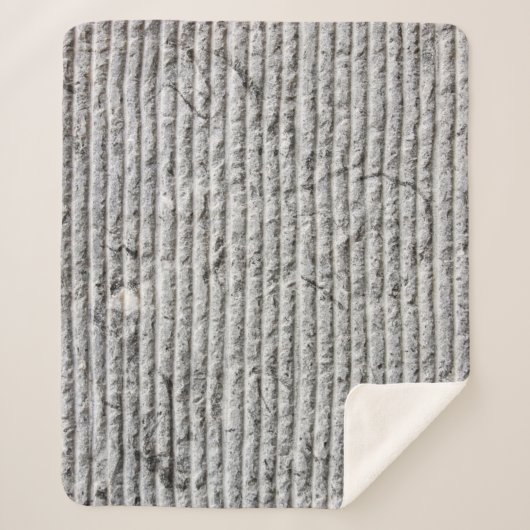 グレーの石壁のテクスチャ。～を使った石垣の質感 シェルパブランケット (正面)