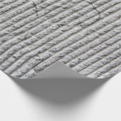 グレーの石壁のテクスチャ。~を使った石垣の質感 ラッピングペーパー (角)