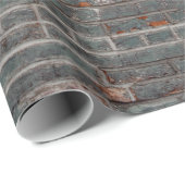 グレーの絵を描壁 ラッピングペーパー (ロールコーナー)