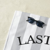 グレーの航海士の花嫁 | ベール前の最後の航海 ビーチタオル (インサイチュ)