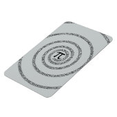 グレーの色を変クリック更するパイのツイスト マグネット (左側)