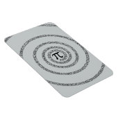 グレーの色を変クリック更するパイのツイスト マグネット (右側)