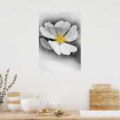 グレーの色合いの黄色 ポスター (キッチン)