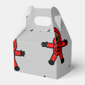 グレーの赤いスーツの宇宙飛行士 フェイバーボックス (裏面サイド)