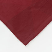 グレーの赤いランダムに配置された三角形。 フリースブランケット (角)