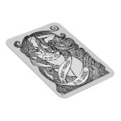 グレーの輝かしい磁石 マグネット (右側)