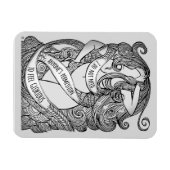 グレーの輝かしい磁石 マグネット (横)