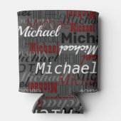 グレーの重複名 缶クーラー (裏面)