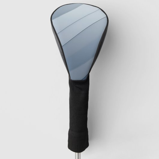 グレーの長方形が合う ゴルフヘッドカバー (正面)