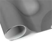 グレーの雨滴の背景 ラッピングペーパー (ロールコーナー)