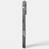 グレーの雨滴の背景 Case-Mate iPhoneケース (裏面 / 右)