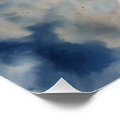 グレーの馬no 1 ポスター (コーナー)