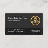 グレーの黒いワイヤメッシュレイヤの駆動 名刺 (正面)