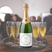 グレーアイビーパーソナライズされたリース結婚ズ