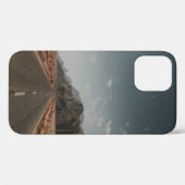 グレーアスファルト道路 Case-Mate iPhoneケース (裏面 (横))