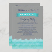 グレーアットシー航海の結婚式 プログラム (正面/裏面)