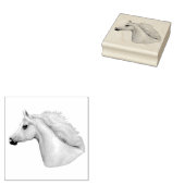 グレーアラビアンホースラバースタンプ ラバースタンプ (押印)