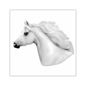 グレーアラビアンホースラバースタンプ ラバースタンプ (インプリント)