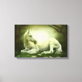 グレーアラビアンホース キャンバスプリント