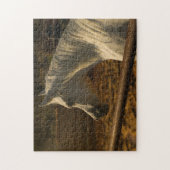 グレーアラビアンホース ジグソーパズル (縦)