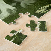 グレーアラビアンホース ジグソーパズル (側面)