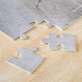 グレーアラブスタリオンヘッドショットマネフローリング ジグソーパズル (側面)