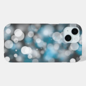 グレーアンドアクア《写真》ぼけ味パーティーライト Case-Mate iPhoneケース (裏面 (横))