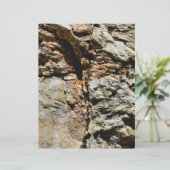 グレーアンドブラウンストーン自然スクラップブック紙 (スタンド正面)