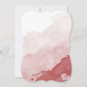 グレーアンドマルーン結婚式招待状 招待状 (裏面)