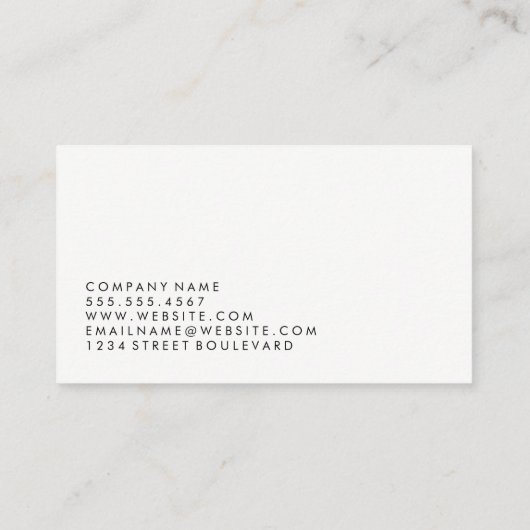 グレーアーガイルテクスチャ 名刺 (裏面)