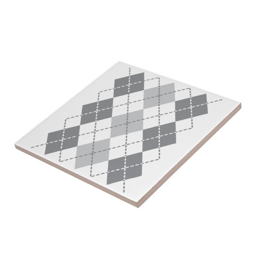 グレーアーガイル タイル (側面)