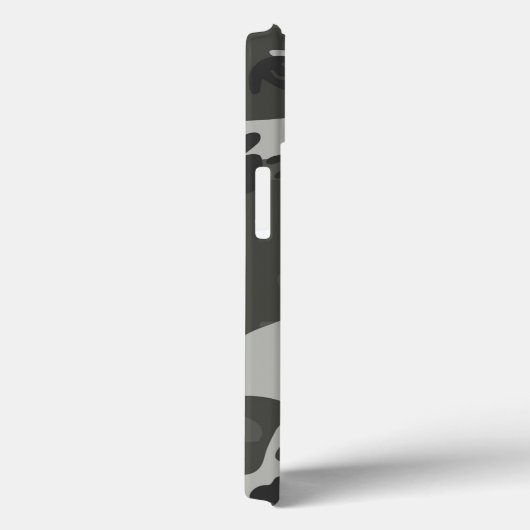 グレーアーバンカモフラージパターン Case-Mate iPhoneケース (裏面 / 右)