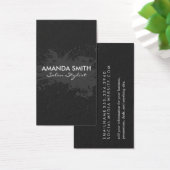 グレーインク（ばちゃばちゃ）跳ねるサロンスタイリスト (デスク)