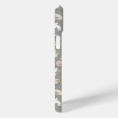 グレーインスパイアオレンジの眠り犬のプリント Case-Mate iPhoneケース (裏面 / 右)