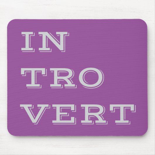 グレーイントロバートマウスパッド マウスパッド (正面)