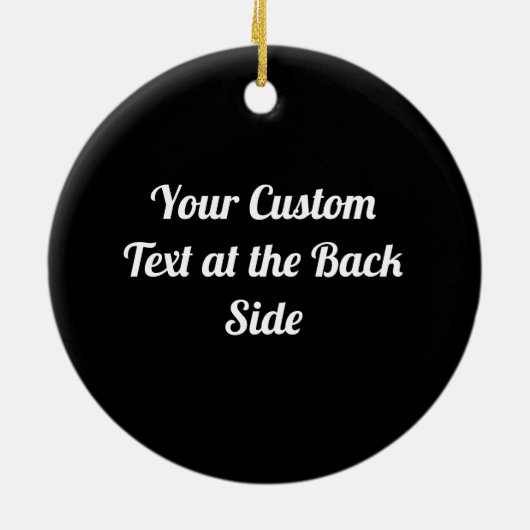 グレーイーグル2頭セラミックオーナメント セラミックオーナメント (裏面)