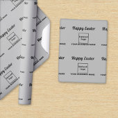 グレーイースタービジネスラッピング紙 ラッピングペーパー