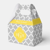 グレーウィットモロッコパイナップル#5 3イニシャルモノグラム フェイバーボックス (正面サイド)